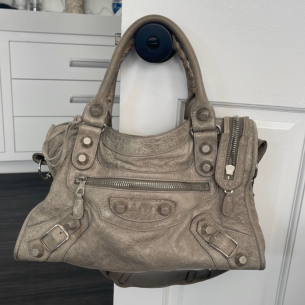 Balenciaga City tote. Grey.